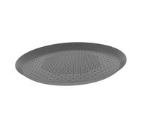 LIFKOME Plaque de Cuisson Perforée Alliage Aluminium Plaque Ronde Épaisse Résistante Chaleur pour Pizza Croustillante et Gâteau Plateau de Cuisson et Polyvalent