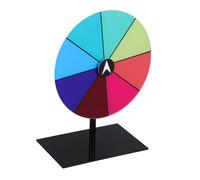 LIFKOME Plaque Tournante De Loterie Roue De Jeu Murale Roue Tournante pour Les Prix Plateau Tournant De Jeu Rond Plateau Tournant en Acrylique Faveur du Parti Game Wheel Prop Acrylique