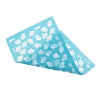 LIFKOME Pochoir en Maille pour Pâte Polymère, Motif Feuille de Ginkgo, Réutilisable et Lavable, Outil de Sérigraphie pour Modelage D’Argile, Accessoire Bricolage pour Fabrication de