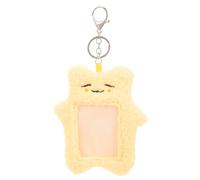 LIFKOME Porte-Cartes Peluche Cartoon Peluche Doux Pochette Protection pour Cartes Identité Crédit et Visite Porte-Badge Portable pour Personnel Médical et Étudiant