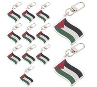 LIFKOME Porte-clés en Acrylique 12 Pièces avec Design Cartoon Unique, la Décoloration, Accessoire Polyvalent pour Paquet à Dos et Événements Scolaires