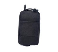 LIFKOME Porte-clés Multifonctionnel Nylon pour Hommes Et Femmes Portefeuille Minimaliste avec Compartiments pour Cartes De Crédit Et Sac à Noir à Capacité