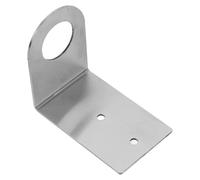 LIFKOME Porte-flacon Suspendu Compatible Gel Bain et Savonnette Support Mural Peu Encombrant en Acier Inoxydable Argenté Distributeur Savonnette pour Salle de Bain Moderne