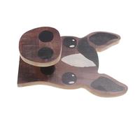 LIFKOME Porte-lunettes Bois Brun de Cheval, Support Créatif de Bureau et Chevet, Présentoir à Lunettes de Soleil Décoratif et Fonctionnel, Accessoire Rangement pour Lunettes, Présent