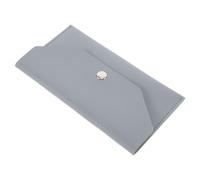LIFKOME Porte-Monnaie en Cuir Porte-Monnaie pour l'argent Liquide Petits Sacs à Bijoux Petite Pochette d'argent Pochette de Caisse Portefeuilles enveloppes pour Femmes Faux Cuir Sky-Blue