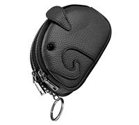 LIFKOME Porte-Monnaie Mini Pochette de Caisse Portefeuille de pièces Pochette Rangement Pochette de Rangement Portefeuille de Portefeuille Petite Pochette d'argent Black