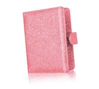 LIFKOME Porte-Passeport Cuir PU Multifonctionnel avec Design à Fermeture Magnétique Organisateur De Voyage Pratique Rose