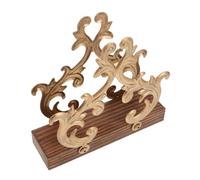 LIFKOME Porte-serviettes Métallique Design Branche d'Arbre Support Serviette de Table Compact et Stable pour Cuisine Bar et Extérieur Distributeur de Serviettes Vertical Élégant Bronze