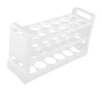 LIFKOME Porte-œufs Pour Réfrigérateur Casier à Œufs à Niveaux Support De Stockage Œufs Transparent Organisateur Pour Porte De Réfrigérateur Accessoire De Rangement