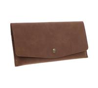 LIFKOME Portefeuille en Cuir PU Vintage pour Femme et Homme Organisateur de Cartes et Billets Fermeture à Pression Porte-Monnaie Pratique pour et Usage Quotidien