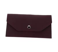 LIFKOME Portefeuille Femme Format Cuir Synthétique Portefeuille Enveloppe Long Vintage pour Cartes et Cash Pochette de Voyage Légère et Réutilisable