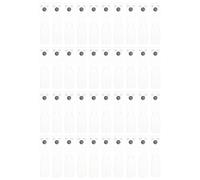 LIFKOME Présentoir à Ongles Acrylique Transparent avec Base Magnétique Support Pratique pour Palette de Pigments et Mélange de Couleurs Nail Art Cartes Échantillons Gel Polish pour