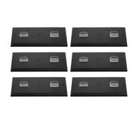 LIFKOME Présentoir pour Moto 1:12 en Plastique 6pcs, Support Solide et Portable pour Mini-Socle de Modèle, pour Rangement la Maison Magasin