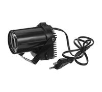 LIFKOME Projecteur LED pour Scène Noir Boule Disco Rotative, Éclairage Festif et Support, pour Performances sur Scène et Soirées à Domicile