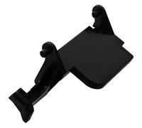 LIFKOME Remplacement de porte de micro-ondes, pièce de rechange pour four à micro-ondes, boucle de porte noire en plastique, compatible avec divers modèles, installation facile
