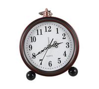 LIFKOME Réveil Rétro De Style Européen Horloge De Chevet Silencieuse pour Décoration De Bureau