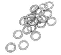 LIFKOME Rondelles Frein M10 en Acier au Manganèse 65mn Traitement de Surface Rondelles Fendues Spirales Anti-vibrations Double Épaisseur Lot de 30 Pièces pour Vis et Boulons
