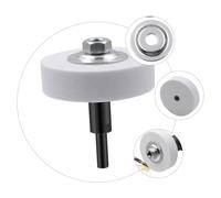 LIFKOME Roue de Polissage Blanche Corindon pour Perceuse Électrique Accessoire de Meulage et Ponçage avec Tige de Connexion Kit Multi-usage pour Métal Bijoux et Artisanat