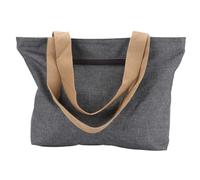 LIFKOME Sac de Rangement Imperméable Oxford Grand Format Trousse de Toilette Pratique pour Cosmétiques Sac Fourre-Tout Léger pour Voyage et Usage Quotidien Gris