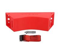 LIFKOME sangle de fixation du cylindre support de stabilisation de cylindre support anti-basculement du réservoir d'essence système de retenue cintres pour bouteilles de gaz Red