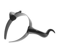 LIFKOME Serre-tête Corne de Buffle pour Fête Carnaval Accessoire Costume Médiéval Serre-tête Ox Horn Hairband Unique pour Toutes Âges