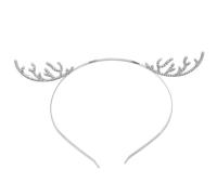 LIFKOME Serre-tête De Cerf Et Flocons De Diadème Pour Cheveux Avec Oreilles De Renne Accessoire De Décoration De Vacances