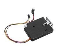 LIFKOME Serrure Électromagnétique Dc3V en Alliage de Titane Verrou Électrique Silencieux pour Porte de Mini-Réfrigérateur Système de Verrouillage Sécurisé pour Armoire Contrôle D’Accès