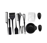 LIFKOME Set Cheveux Teinture Capillaire 12 Accessoires Bols Peignes Brosse Cache-Oreilles Mixeur Kit de Coloration à Domicile et Salon Adapté Débutants et Coiffeurs Professionnels