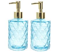 LIFKOME Set de Bouteilles de Voyage Transparentes avec Pompe Dorée Bouteilles pour Lotion Cosmétiques pour Hommes et Femmes Couleur et Texture Aléatoires Couleur Couleur Aléatoire