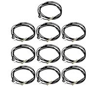 LIFKOME Sonde de Température Ntc Étanche 1 Mètre Câble, Lot de 10 Capteurs Numériques Précis pour Congélateur, Réfrigérateur et Applications Industrielles, Capteurs de Sonde Solide