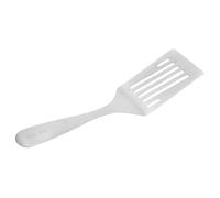 LIFKOME Spatule Acier Inoxydable Courte pour Cuisine Japonaise Résistante Chaleur Bord Lisse pour Poêles Antiadhésives Maniable et Facile à Nettoyer