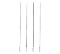 LIFKOME Stylo à café en acier inoxydable lot de 4 pour mélange précis et décoration de cappuccino à domicile et en restaurant Réutilisable