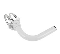 LIFKOME Support de Montage Mural et Poteau en Acier pour Antenne Extérieure, Lot de 2 Supports Robustes pour Installation Facile de Mât D’antenne, Fixation Polyvalente pour Points D’accès