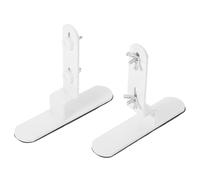 LIFKOME Support de Panneau Perforé Structure Verticale Hauteur et Angle Réglables en Fer Blanc 2pcs pour Étagère et Bureau à Domicile ou Studio