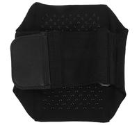 LIFKOME Support de Téléphone Jambe Noir Bande Élastique Ajustable Paquet de Course Compatible Smartphones Bande de Sport Anti-Glissement pour Running Randonnée et Fitness