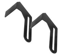 LIFKOME Support Métallique pour Meuleuse de Table 150/200 Mm Porte-outils en Fer Réutilisable pour Usage Professionnel et Bricolage, Lot de 2 Pièces, Compatible Couleur Aléatoire