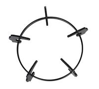 LIFKOME Support Multifonction Pour Cuisinière à Gaz Fonte Résistante Cadre Rond Épaissi Facile à Nettoyer Cuisine Familiale Ou Commerciale