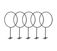 LIFKOME Support Mural en Fer Noir et Ballon Médicinal 5 Pièces Porte-Ballons de Basket avec Ambiance Estivale pour Ballons de Sport pour Bureau et Maison