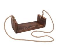 LIFKOME swing en bois accessoire photo nouveau-né accessoires de photographie nouveau-née Coffee