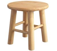 LIFKOME Tabouret pour Garçon et Filles en Bois Massif Kaki, Léger Capacité de Charge, Maison Pique-niques, Dimensions 25x25 Cm