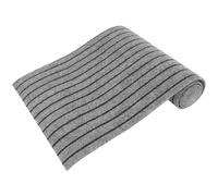 LIFKOME Tapis D’Escalier Auto-Adhésif 40 CM X 2 M en Polyester Noir et Gris Tapis Griffoir pour Chat Découpable Antidérapant pour Bureaux Hôtels et Protection Meuble Intérieur
