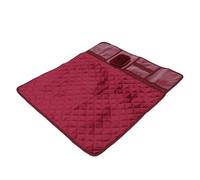 LIFKOME Tapis De Machine À Coudre Oxford avec Poches Imperméable pour Range Aiguilles Ciseaux Fil Mètre Ruban