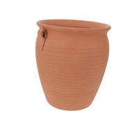 LIFKOME Terracotta Garlic Storage Jar With Ventilated Holes For Fresh Potatoes Onions Garlic Kitchen Vegetable Keeper And Countertop Organizer