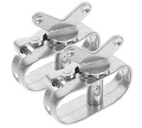 LIFKOME Treuil Ronds Couverture en pour Aluminium de Câble de Piscine Hiver, 2pcs Manivelle Facile à Tendre, Compatible et Ovales hors Sol Câbles