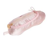 LIFKOME Trousse à Crayons Pour Chaussures De Ballet Trousse De Toilette Esthétique Cosmétique De Dessin Animé Organisateur D'outils De Maquillage Trucs De Ballet Tissage Rose