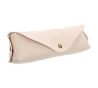 LIFKOME Trousse De Rangement pour Pinceaux De Maquillage Organisateur Cosmétique Beige Compact pour Artistes Et Étudiants Pochette Multifonctionnelle pour Accessoires De Beauté