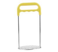 LIFKOME Ustensile de Cuisine Acier Inoxydable Presse Purée Manuel Moulin à Légumes et Sécurisé Outil Pratique pour Purée de Pommes de Terre Citrouille et Carottes Accessoire Compact pour