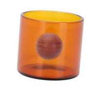 LIFKOME Verre à Multifonction avec Base Plate Tasse à Boire Portable Verre pour Café Jus Fête et Usage