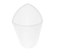 LIFKOME Verre Doseur en Silicone Transparent 250 Ml Gradué Bec Verseur, Pichet Doseur Réutilisable Cuisine et Fabrication Résine Époxy, Outil de Mesure Précis et Léger