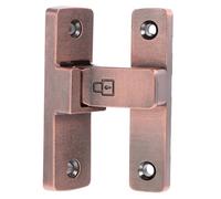 LIFKOME Verrou de Porte Degrés Robuste avec Loquet Basculant Serrure Levier Polyvalente pour Portes Coulissantes Battantes Grange Garage et Fenêtres Installation Facile et Protection